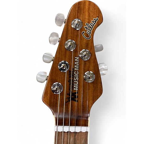 Used Ernie Ball Music Man Cutlass NATURAL GLOSS Solid Body Electric Guitar