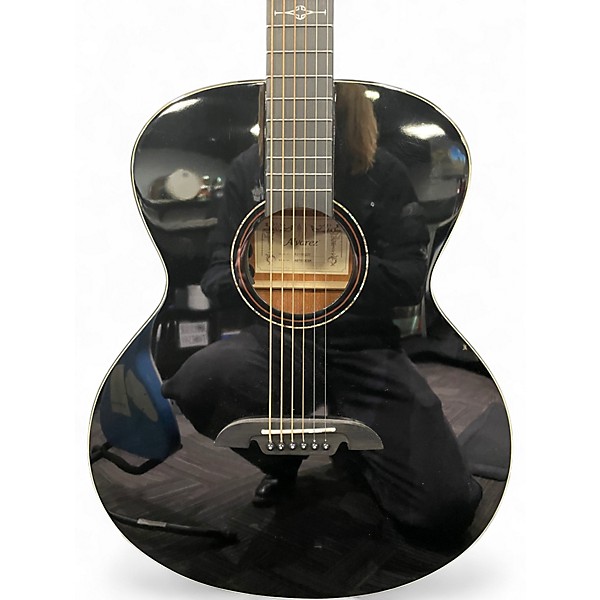 Used Alvarez ABT610EBK Black Acoustic Electric Guitar