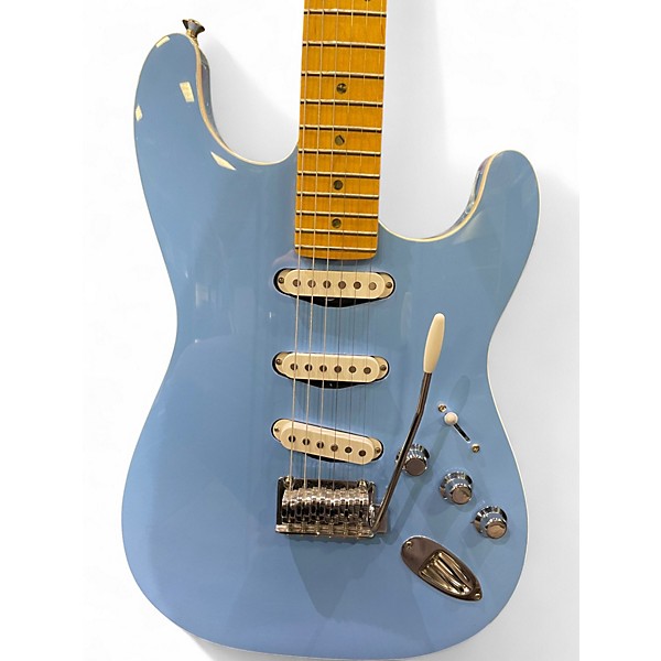 Used Fender MIJ AERODYNE SPECIAL STRATOCASTER CALIFORNIA BLUE Solid Body Electric Guitar