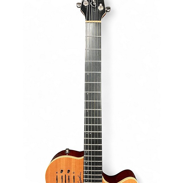 Used Godin A6 Ultra Koa Deluxe Natural Acoustic Electric Guitar