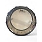 Used Pearl 14in steel shell snare polished steel Drum thumbnail