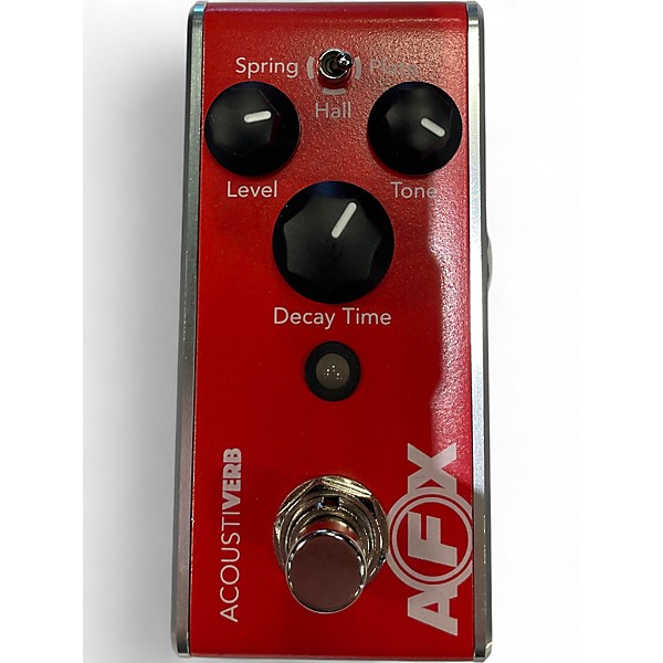 Used Fishman Afx AcoustiVerb Effect Pedal