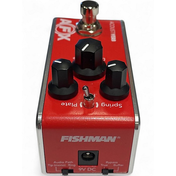 Used Fishman Afx AcoustiVerb Effect Pedal