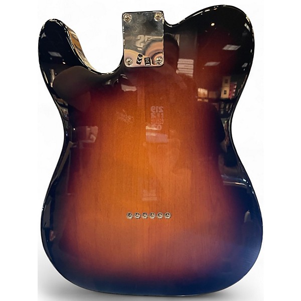 Used Fender Standard Telecaster 3 Tone Sunburst Solid Body Electric Guitar