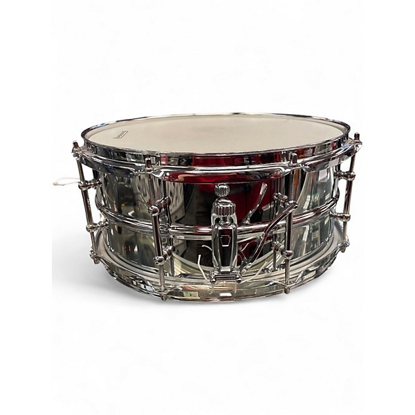 Used Ludwig 6X13 Supralite Snare Steel Drum