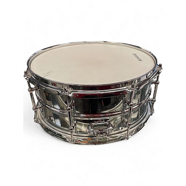 Used Ludwig 6X13 Supralite Snare Steel Drum