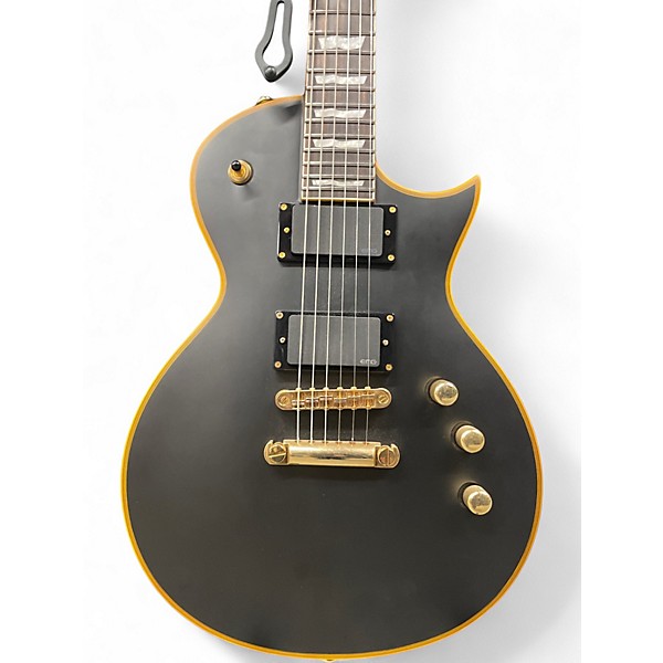 Used ESP LTD EC1000 Satin Black Solid Body Electric Guitar