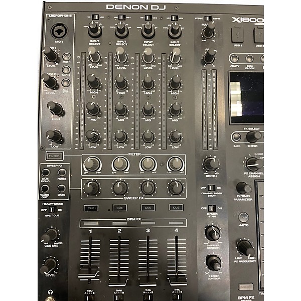 Used Denon DJ x1800 prime DJ Mixer