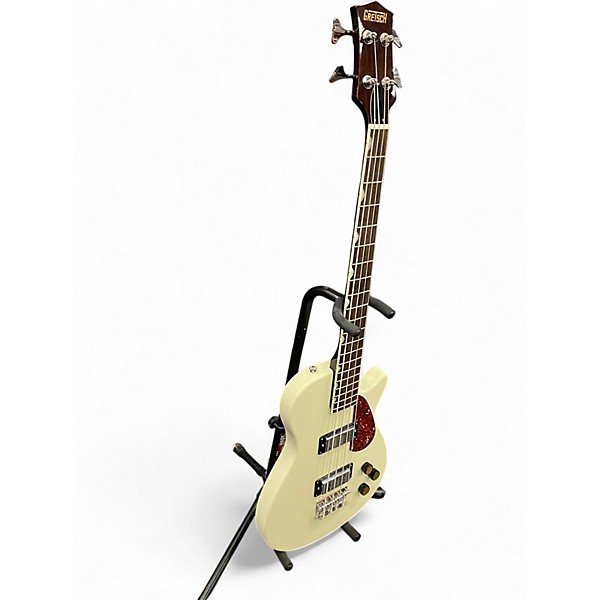 Used Gretsch Guitars STREAMLINER JET CLUB Vintage White Electric Bass Guitar