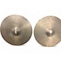 Used Zildjian 14in New Beat Hi Hat Pair Cymbal thumbnail