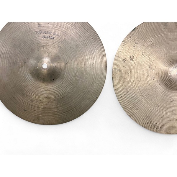 Used Zildjian 14in New Beat Hi Hat Pair Cymbal