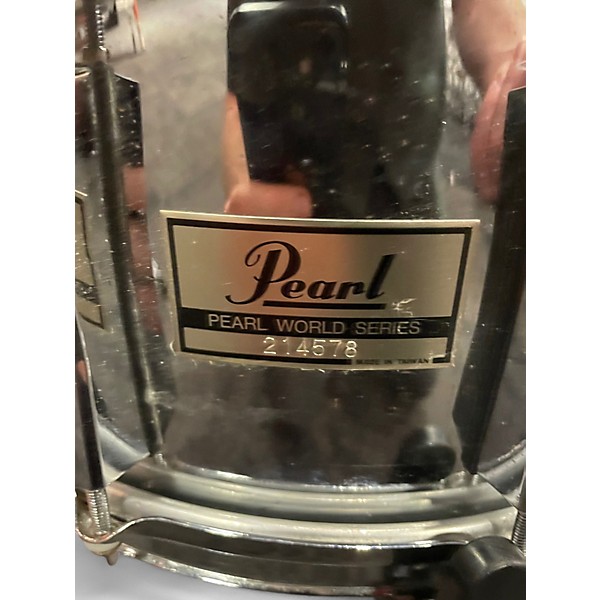 Used Pearl 14X6.5 Pearl World Series Chrome Drum
