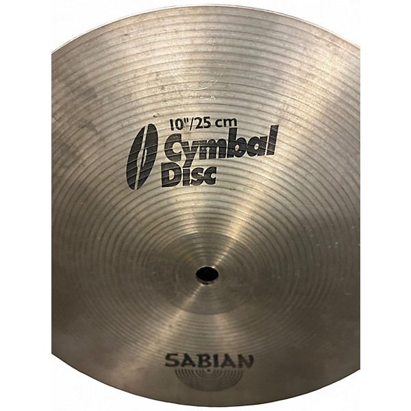 Used SABIAN 10in Cymbal Disc Cymbal