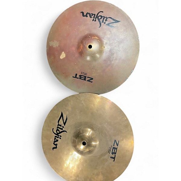 Used Zildjian 13in ZBT Hi Hat Pair Cymbal