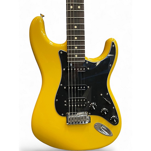 Used Fender PLAYER II MODIFIED STRAT HSS SUNSHINE YELLOW Solid Body Electric Guitar