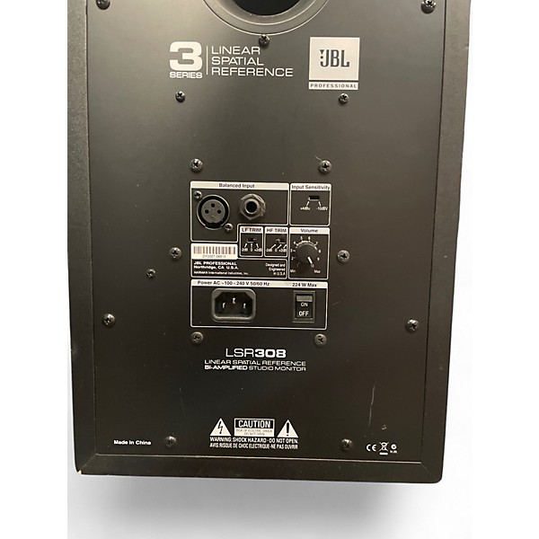 Used JBL LSR308 Pair Powered Monitor