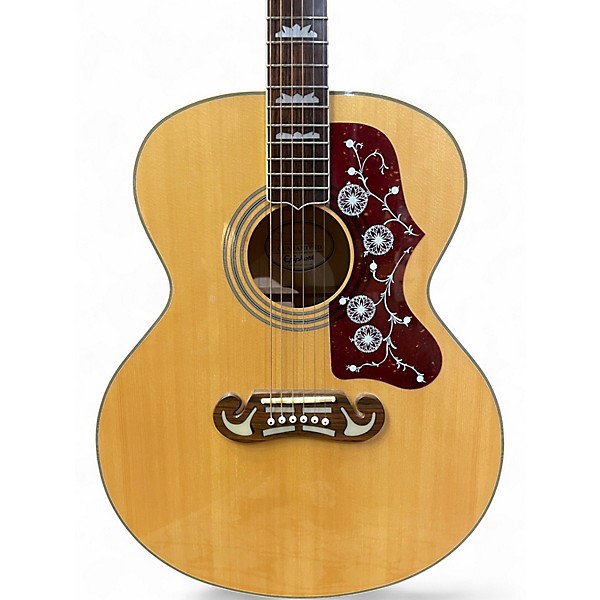 Used Epiphone EJ200 Natural Acoustic Guitar