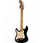 Used Squier SONIC STRATOCASTER LEFT HANDED Black Solid Body Electric Guitar thumbnail