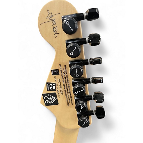 Used Charvel Jim Root White Solid Body Electric Guitar