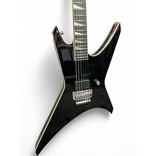 Used Jackson Warrior Pro Plus Pure Metal Black Solid Body Electric Guitar
