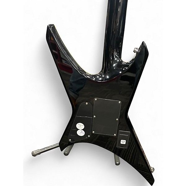 Used Jackson Warrior Pro Plus Pure Metal Black Solid Body Electric Guitar