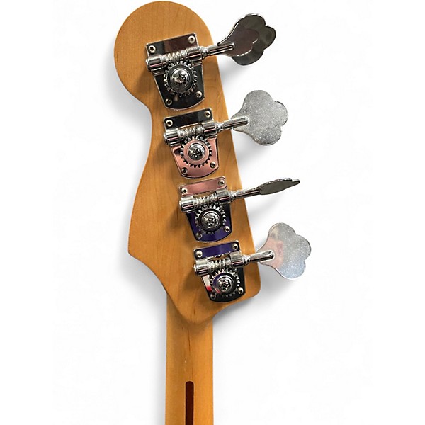 Used 2005 Fender JAZZ BASS Natural Electric Bass Guitar