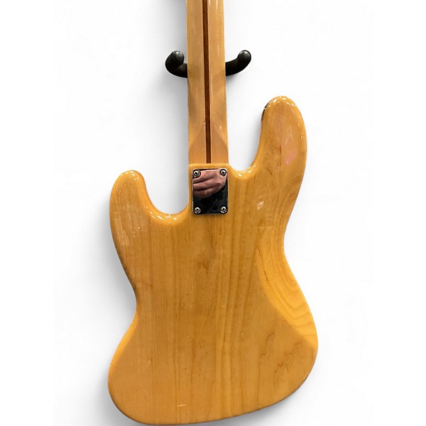 Used 2005 Fender JAZZ BASS Natural Electric Bass Guitar