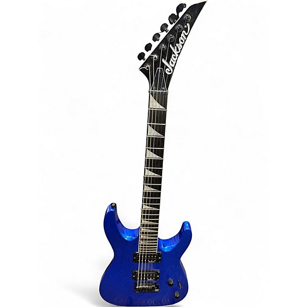 Used Jackson JS32 Dinky Blue Solid Body Electric Guitar