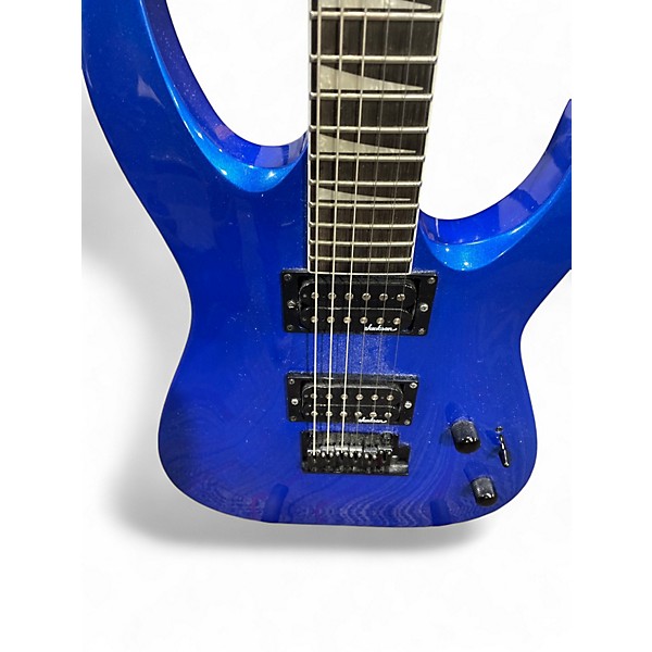 Used Jackson JS32 Dinky Blue Solid Body Electric Guitar