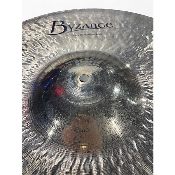 Used MEINL 22in Byzance Heavy Hammered Ride Cymbal