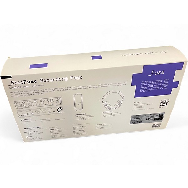 Used Arturia Minifuse Recording Pack