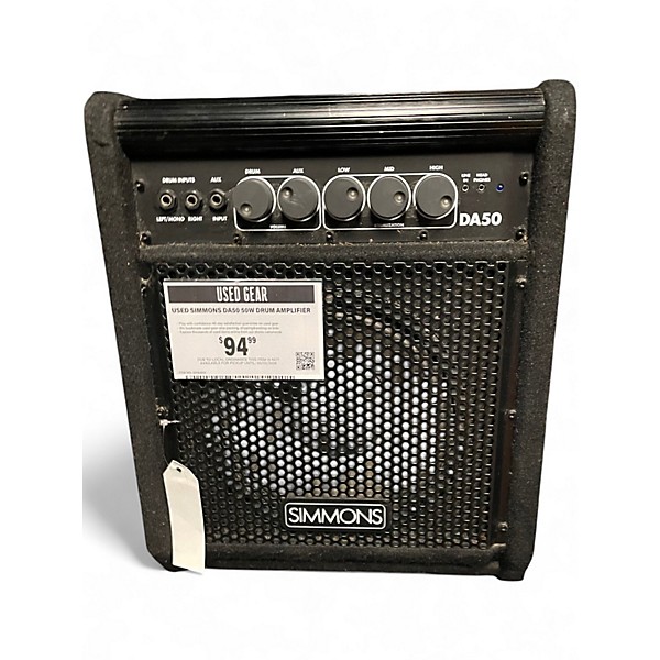 Used Simmons DA50 50W Drum Amplifier