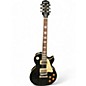 Used Epiphone Les Paul Standard Ebony Solid Body Electric Guitar thumbnail