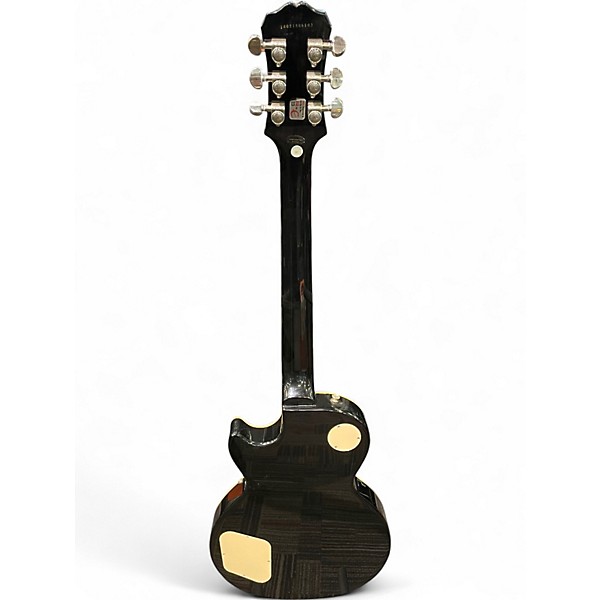 Used Epiphone Les Paul Standard Ebony Solid Body Electric Guitar