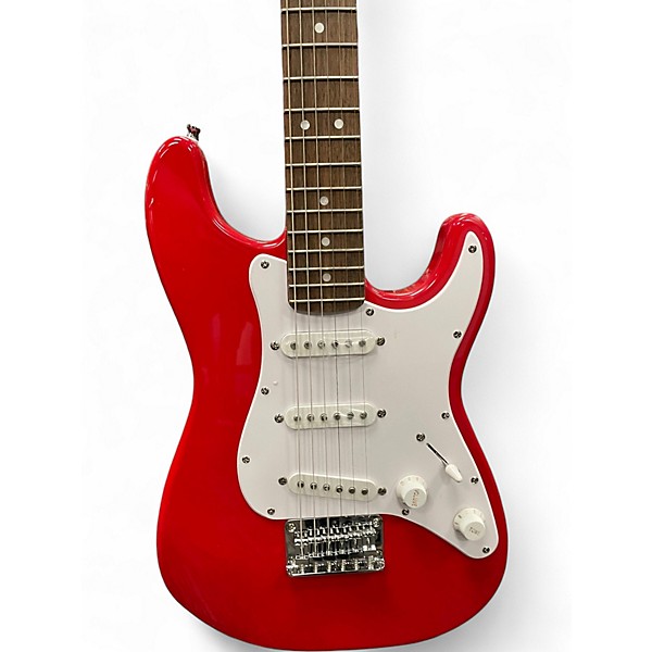 Used Squier Mini Affinity Stratocaster RED Electric Guitar
