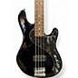 Used Fender Deluxe Dimension Bass Black Electric Bass Guitar