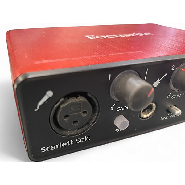 Used Focusrite Scarlett Solo Gen 2 Audio Interface