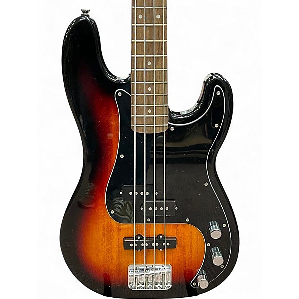 Used 2025 Squier PJ Bass 3 Color Sunburst Electric Bass Guitar