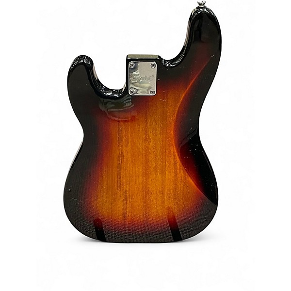 Used 2025 Squier PJ Bass 3 Color Sunburst Electric Bass Guitar