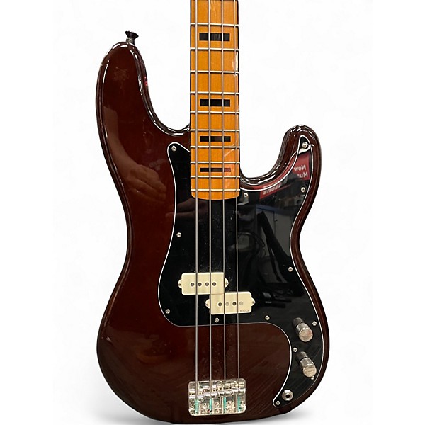 Used Squier CLASSIC VIBE 70'S P BASS Walnut Electric Bass Guitar