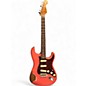 Used 2019 Fender CUSTOM SHOP LTD ED 1960 ROASTED HEAVY RELIC STRAT Fade Fiesta Red Solid Body Electric Guitar thumbnail