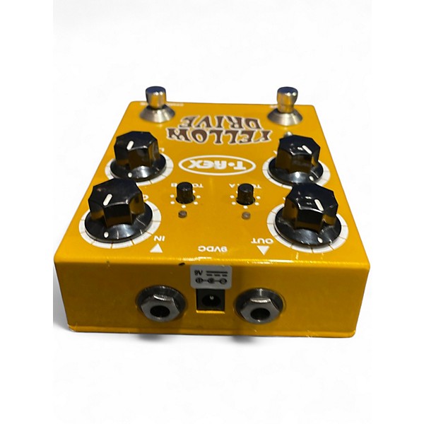Used T-Rex Engineering Yellow Drive Distortion Effect Pedal