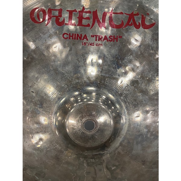 Used Zildjian 18in Oriental China Trash Cymbal