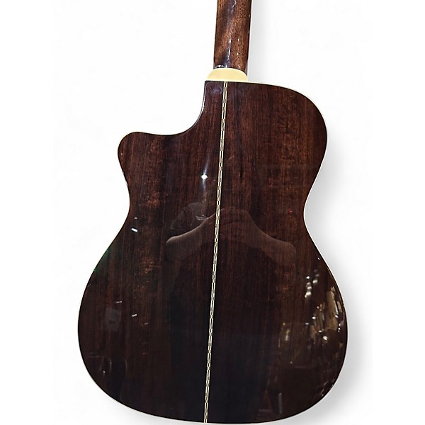 Used Guild OM-150CE Natural Acoustic Electric Guitar