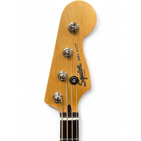 Used Squier Classic Vibe 1960S Jazz Bass Tahitian Coral Electric Bass Guitar