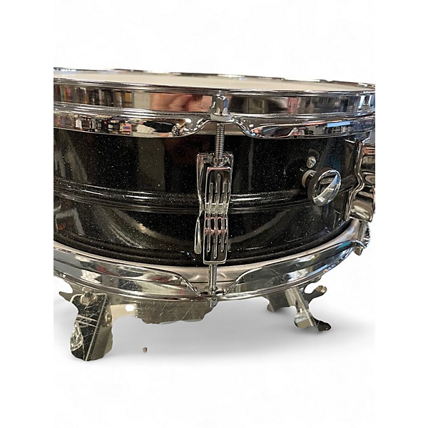 Used Ludwig 5X14 ACROLITE BLACK GALAXY Drum