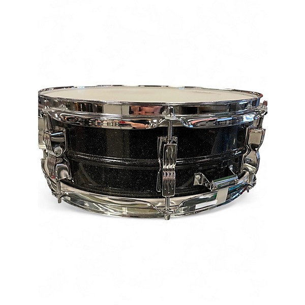 Used Ludwig 5X14 ACROLITE BLACK GALAXY Drum