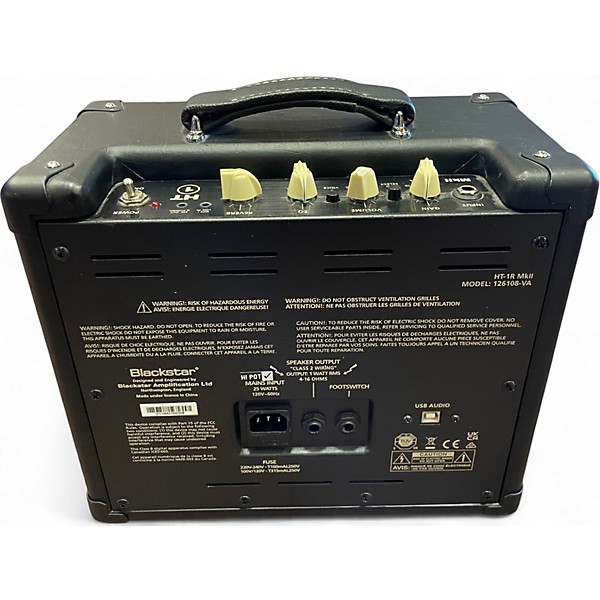 Used Blackstar HT1R 1W 1X8 MKII Tube Guitar Combo Amp
