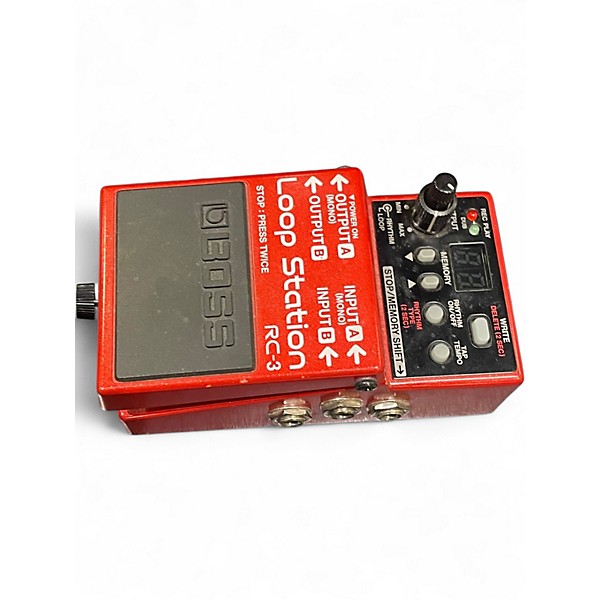 Used BOSS RC3 Loop Station Pedal