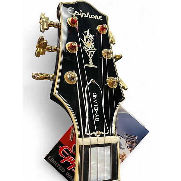 Used Epiphone Elitist Byrdland Vintage Sunburst Hollow Body Electric Guitar